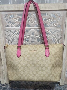 Coach | Bags | Coach Ltd Edition Poppies For Peace Suede Tote Bag